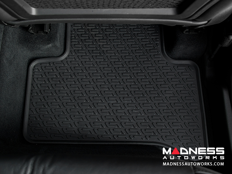 Alfa Romeo Stelvio Floor Mat Set All Weather Rubber Front/ Rear 4